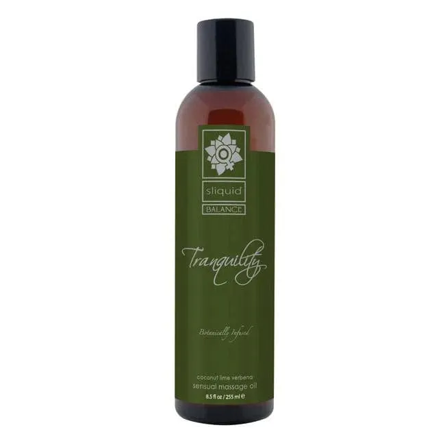 Sexy Living Sliquid Balance Tranquility Massage Oil 85oz Couples