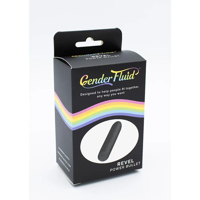 Thank Me Now Female Sex Toys Gender Fluid Revel Power Bullet Matte Bk