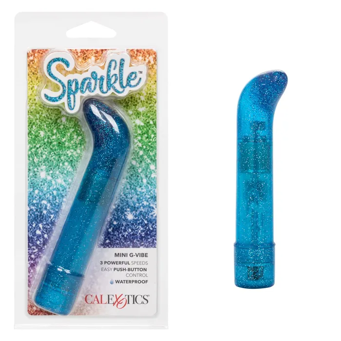 Vibrators CalExotics Sparkle Mini GVibe Blue