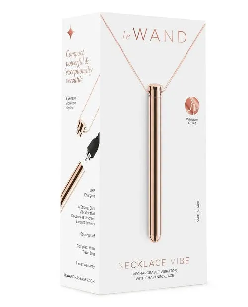 Vibrators COTR Inc Le Wand Discreet Vibrating Necklace