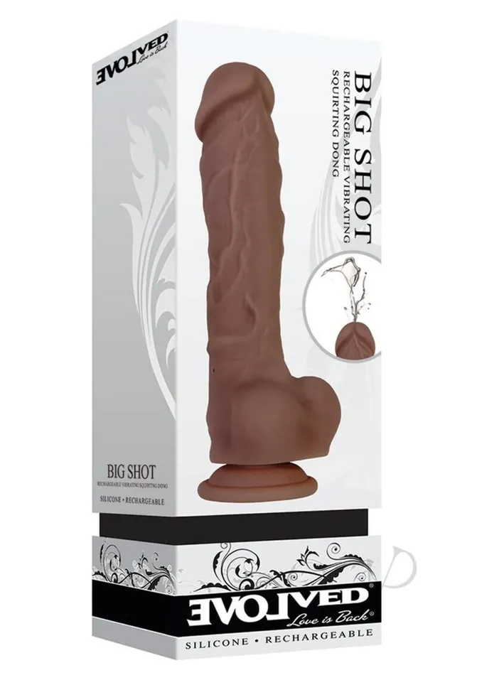 Vibrators Evolved Love Is Back Big Shot 10 Function Rechargeable Vibrating Squirting Dong Brown Evolved Love Is Back Vibrators Evolved Love Is Back Big Shot 10 Function Rechargeable Vibrating Squirting Dong Brown Evolved Love Is Back
