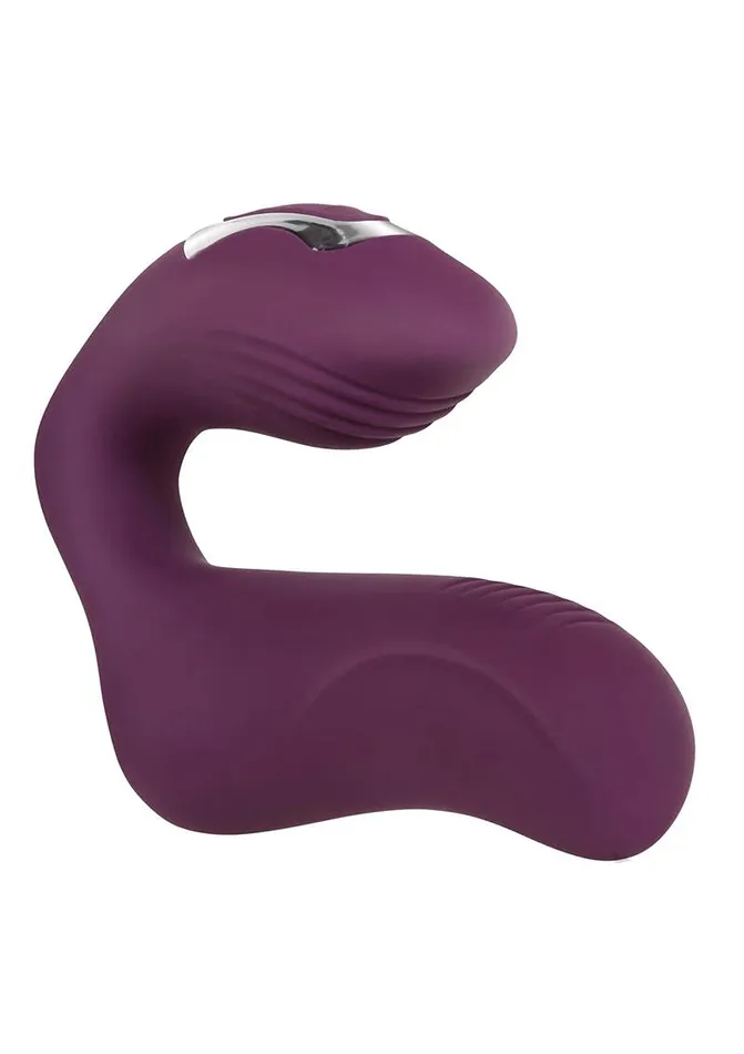 Vibrators Evolved Love Is Back Evolved Love Is Back Helping Hand Dual Stimulation Silicone Rechargeable Finger Vibrator PlumPurple Vibrators Evolved Love Is Back Evolved Love Is Back Helping Hand Dual Stimulation Silicone Rechargeable Finger Vibrator PlumPurple