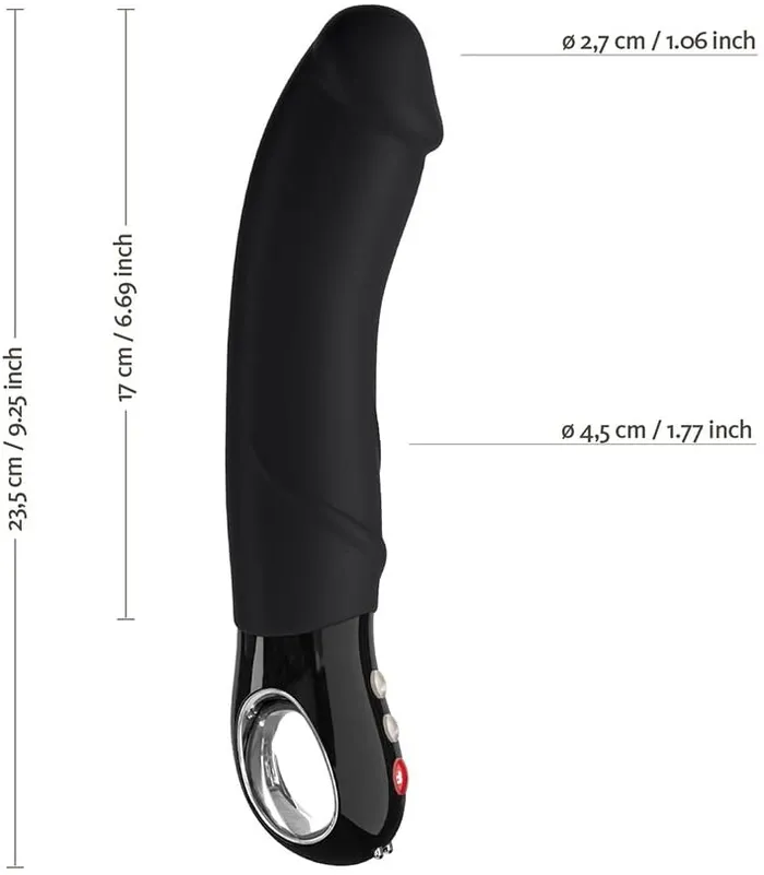 Vibrators Fun Factory Big Boss Black Line Vibrator entrenue