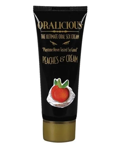 Vibrators Oralicious Peaches Cream 2 Fl Oz Hott Products
