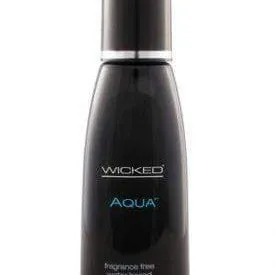 Wicked Aqua Fragrance Free Water Based Lubricant Various Sizes Wicked Sensual Care Lubricants Wicked Aqua Fragrance Free Water Based Lubricant Various Sizes Wicked Sensual Care Lubricants