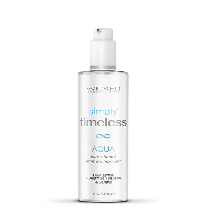 Wicked Sensual Care Vibrators Wicked Simply Timeless Aqua 4Oz