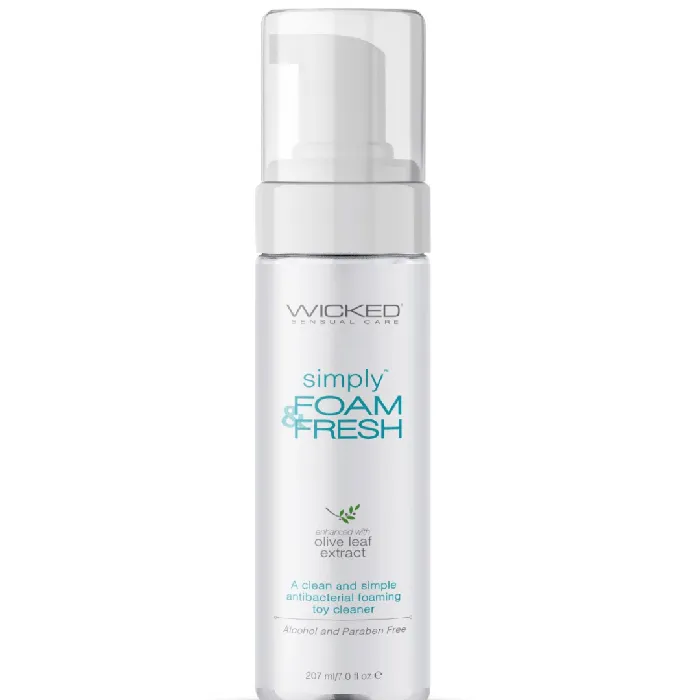Wicked Simply Foam And Fresh Toy Cleaner Wicked Sensual Care Vibrators