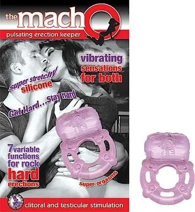 Williams Trading Company Vibrators Mach Pulsating Erection Keeper Purple