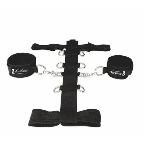 3Piece Adjustable Neck and Wristraint Set Lux Fetish Male Sex Toys