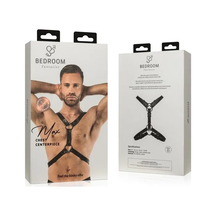 Anal Bedroom Fantasies Max Bondage Harness Black