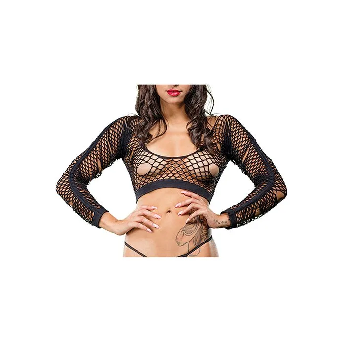 Anal Beverly Hills Naughty Girl Naughty Girl Crotchless Mixed Hole Leggings WhiteBlack
