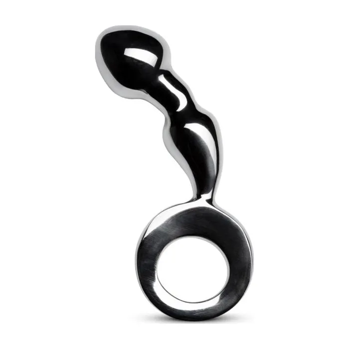 Anal Drang Butt Plug Luxury Fun Solid Metal Silver Sinner