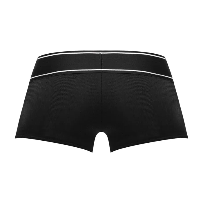 Anal Male Power Modal Rib Pouch Short Medium Black Anal Male Power Modal Rib Pouch Short Medium Black