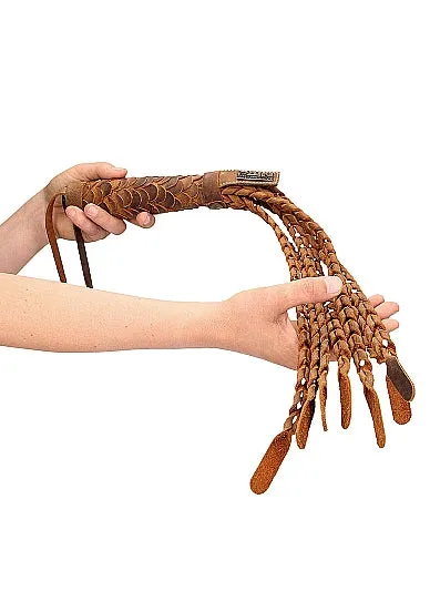 Anal SHOTS MEDIEVAL 7 BRAIDED 15 INCH TAILS W 6 INCH FISH DESIGN HANDLE Anal SHOTS MEDIEVAL 7 BRAIDED 15 INCH TAILS W 6 INCH FISH DESIGN HANDLE