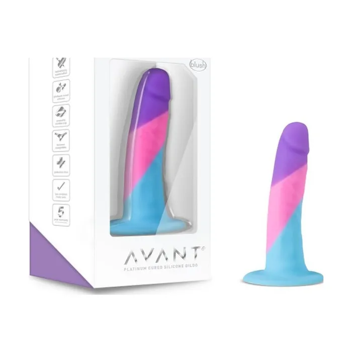 Avant Dildos Avant D15 Vision of Love Silicone Dildo Turquoise