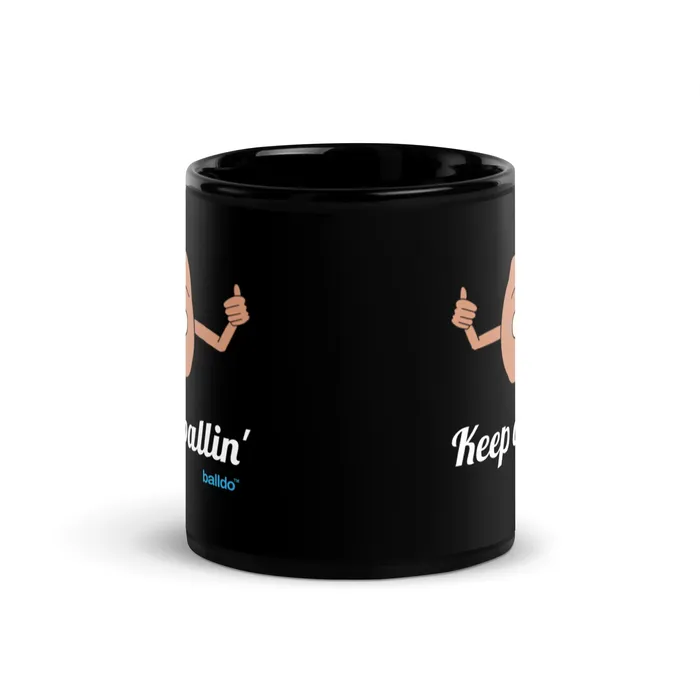 Balldo Dildos Keep on ballin Chuck the Balls mug 11oz300ml Balldo Dildos Keep on ballin Chuck the Balls mug 11oz300ml