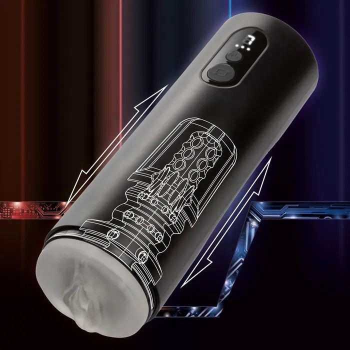CALEXOTICS Male Sex Toys BIONIC THRUSTING MASTURBATOR