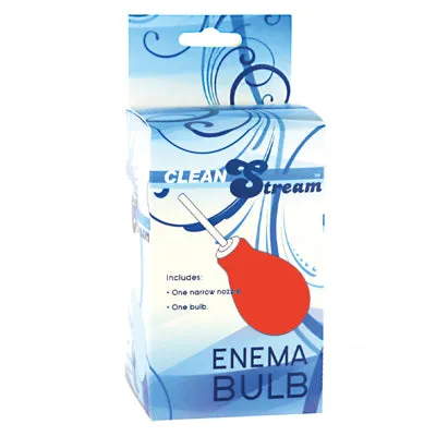 Clean Stream Anal Clean Enema Bulb Red LonBrook Anal