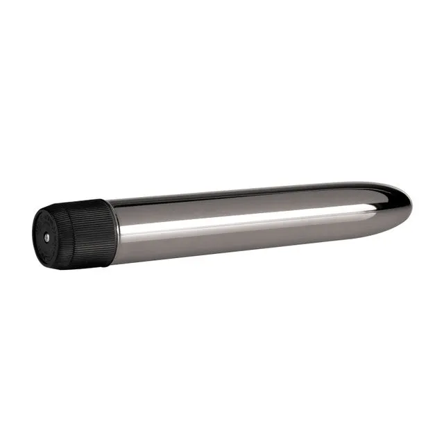 Colt METAL ROD Smooth Multispeed Battery Powered Vibrator 625 inch Silver AAPD Anal