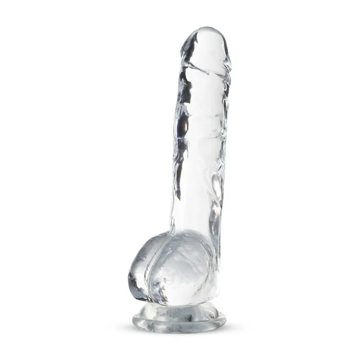 Dildos Blush Naturally Yours 8 Crystalline Dildo Clear