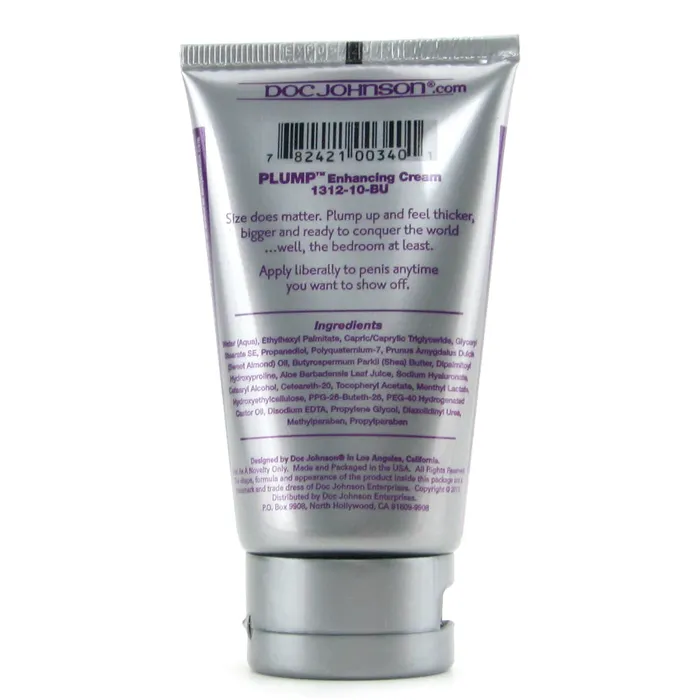 Doc Johnson Female Sex Toys Plump Enhancement Cream For Men
