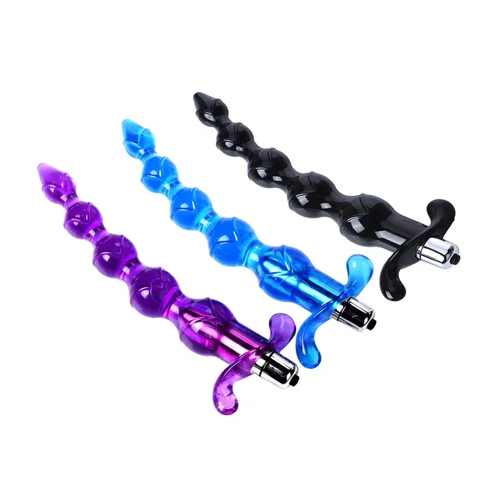 EVEs SECRETS Anal Jelly Beaded Anal Vibrators In Two Sizes Silicone Anal Beads EVEs SECRETS Anal Jelly Beaded Anal Vibrators In Two Sizes Silicone Anal Beads