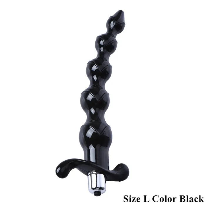EVEs SECRETS Anal Jelly Beaded Anal Vibrators In Two Sizes Silicone Anal Beads
