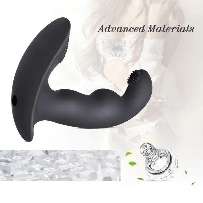 EVEs SECRETS Female Sex Toys 2 in 1 Silicone Wearable Butterfly Vibrator Clitoral and GSpot Stimulator Female Sex Toy