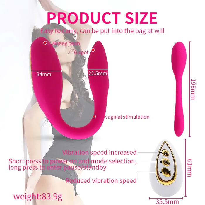 EVEs SECRETS Female Sex Toys Adult Wireless Vibrator for Female Silicone Sex Toy GSpot and Vagina Stimulator