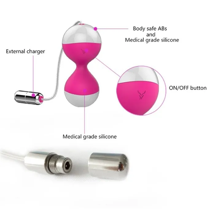 EVEs SECRETS Female Sex Toys Vaginal Kegel Ball Trainer Wireless Vibrating Egg