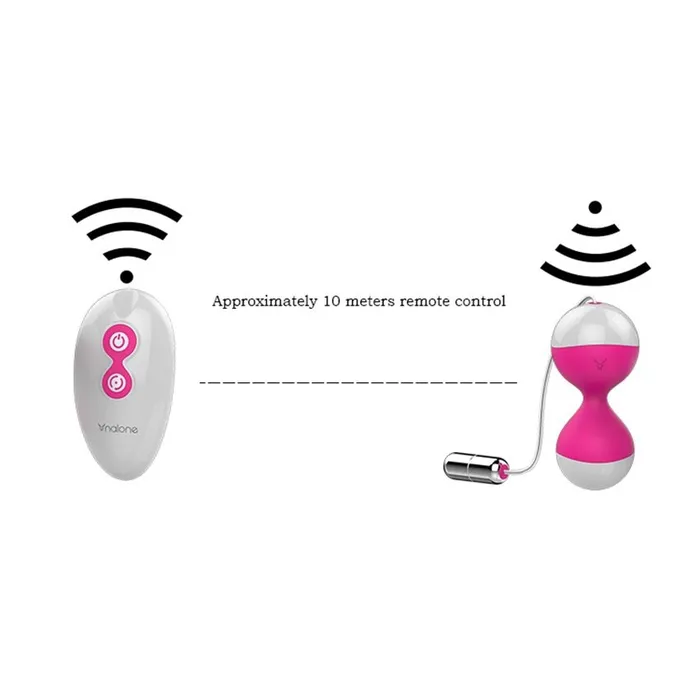 EVEs SECRETS Female Sex Toys Vaginal Kegel Ball Trainer Wireless Vibrating Egg