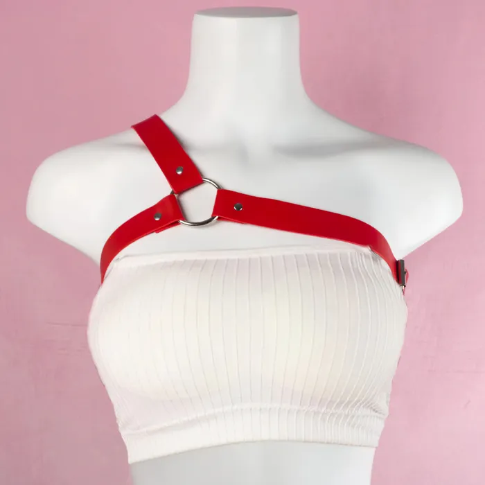 Female Sex Toys EVEs SECRETS Female PU Leather Shoulder Harness Womens Body Straps Lingerie Accessories