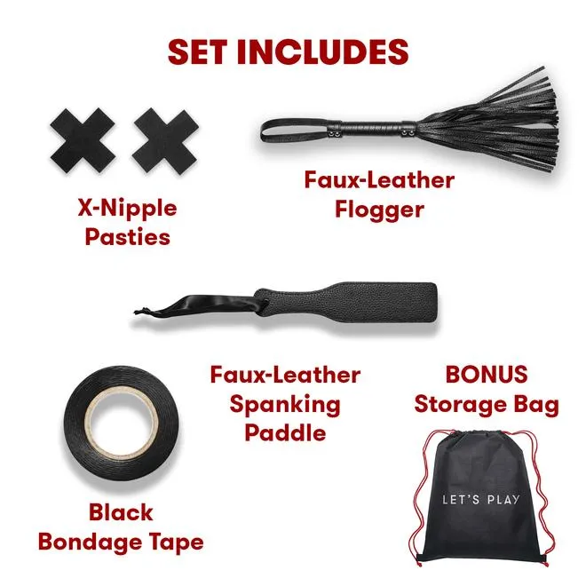 Female Sex Toys LUX FETISH EVERYTHING YOU NEED BDSM INABOX 12PC BEDSPREADERS SET