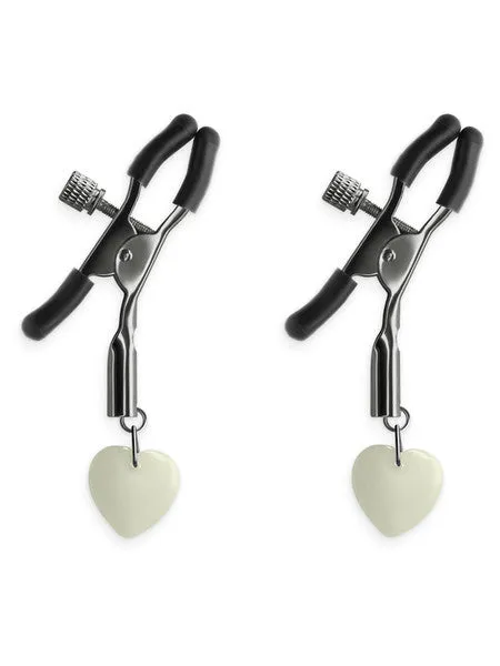 Female Sex Toys NS NOVELTIES BOUND GLOW IN THE DARK NIPPLE CLAMPS