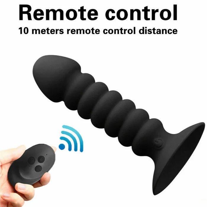 Female Sex Toys Wireless Remote control Anal Buttplug Vibrator Lusty Age
