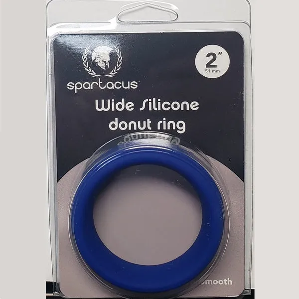 Fun Division Spartacus WIDE SILICONE DONUT RING Blue 2 inch Anal Fun Division Spartacus WIDE SILICONE DONUT RING Blue 2 inch Anal