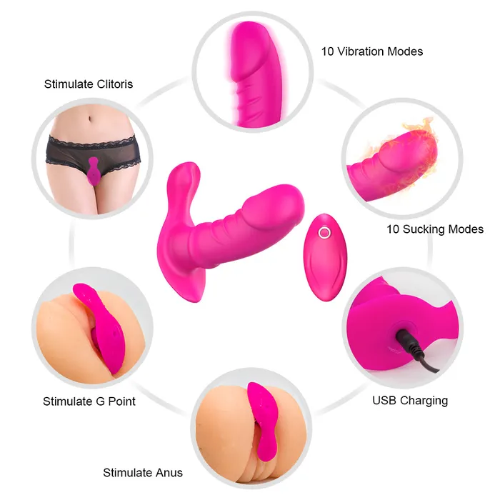 JazzToy Vibrators Secret Love Penis Wearable Vibrator