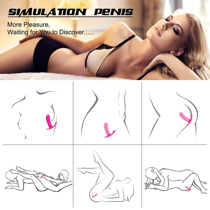 JazzToy Vibrators Secret Love Penis Wearable Vibrator