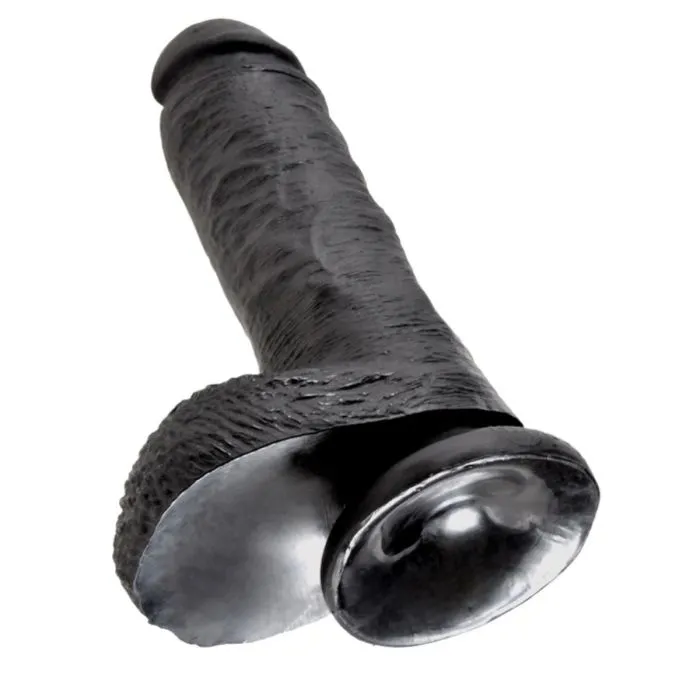 King Cock 8 INCH Cock with Balls Adult Superstores Rockdale Dildos