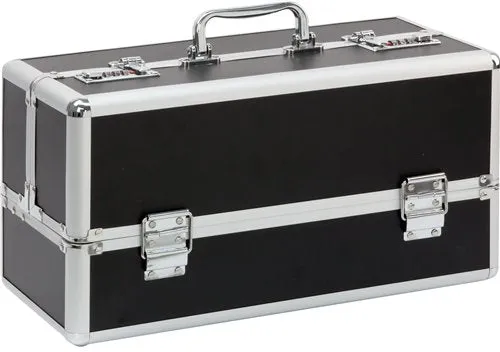 Lockable Vibrator Storage Case Large Black BMS Factory Vibrators