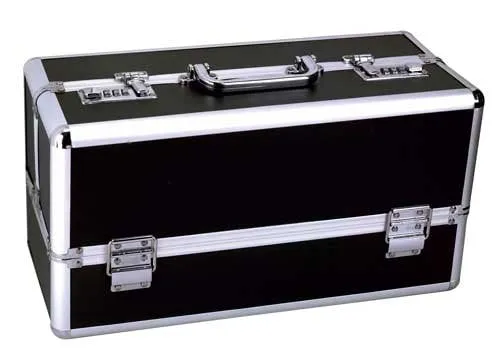 Lockable Vibrator Storage Case Large Black BMS Factory Vibrators