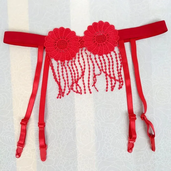 Male Sex Toys EVEs SECRETS Mens Underwear with Flowers Sexy Open Crotch Male Panties Erotic Straps Briefs