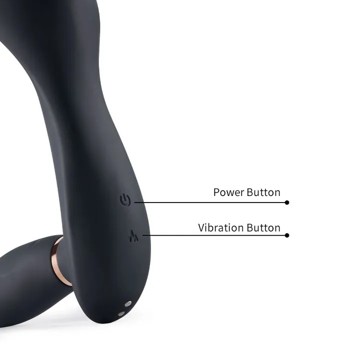Male Sex Toys Sxo Toy Shop Bill 7X7 Vibrating Pulsating Balls Heating Teasing Butt Plug with Cock Ring