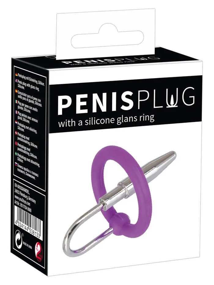 Orion PenisPlug with a Silicone Glans Ring and Dilator Orion Male Sex Toys