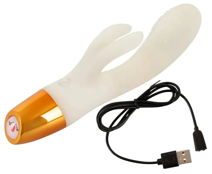 ORION Versand GmbH Co Glow in the Dark Rabbit Dual Stimulator Vibrator Female Sex Toys