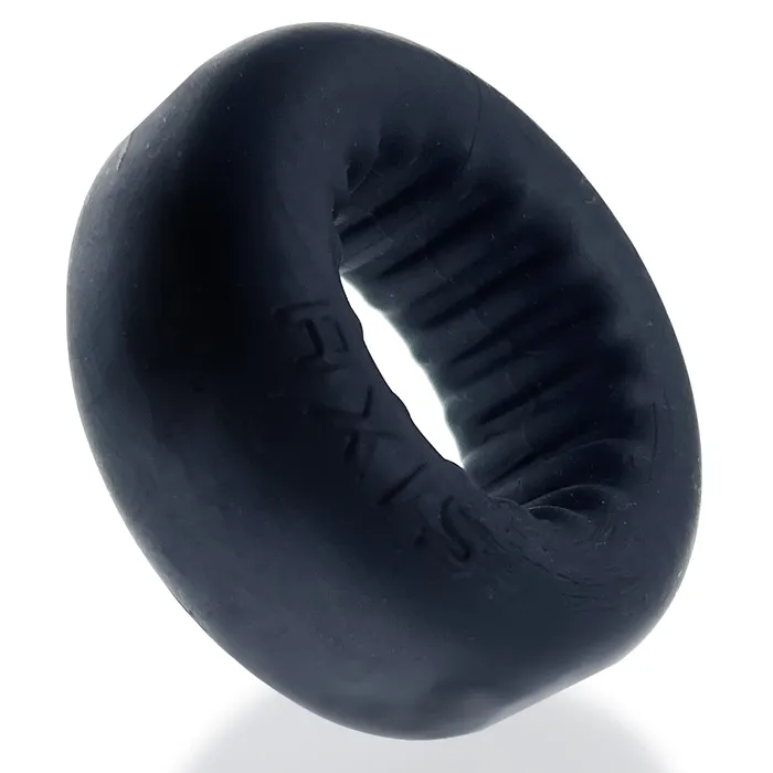 Oxballs Anal Axis Rib Griphold Cockring Black Ice Oxballs Anal Axis Rib Griphold Cockring Black Ice