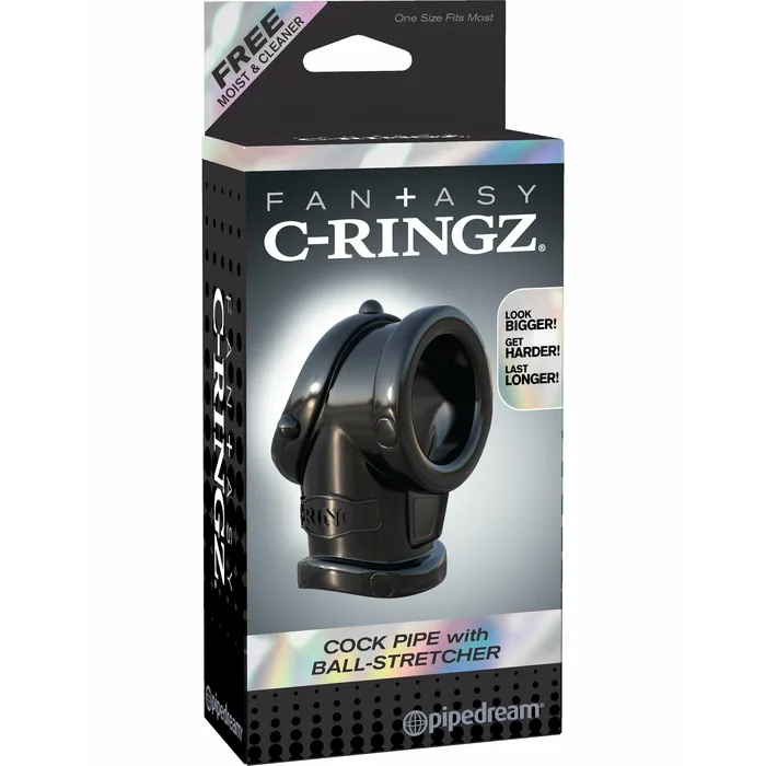 Pipedream Male Sex Toys Fantasy CRingz Cock Pipe With Ball Stretcher Pipedream Male Sex Toys Fantasy CRingz Cock Pipe With Ball Stretcher
