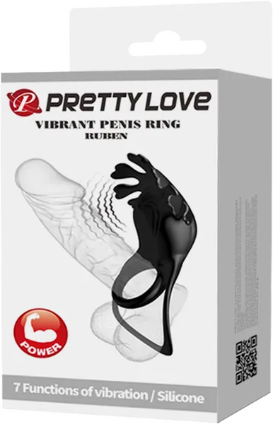 PRETTY LOVE Male Sex Toys PRETTY LOVE VIBRANT PENIS RING RUBEN