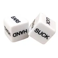 Scandals Female Sex Toys Sex Dice Set with GlowintheDark Feature for Wild Play