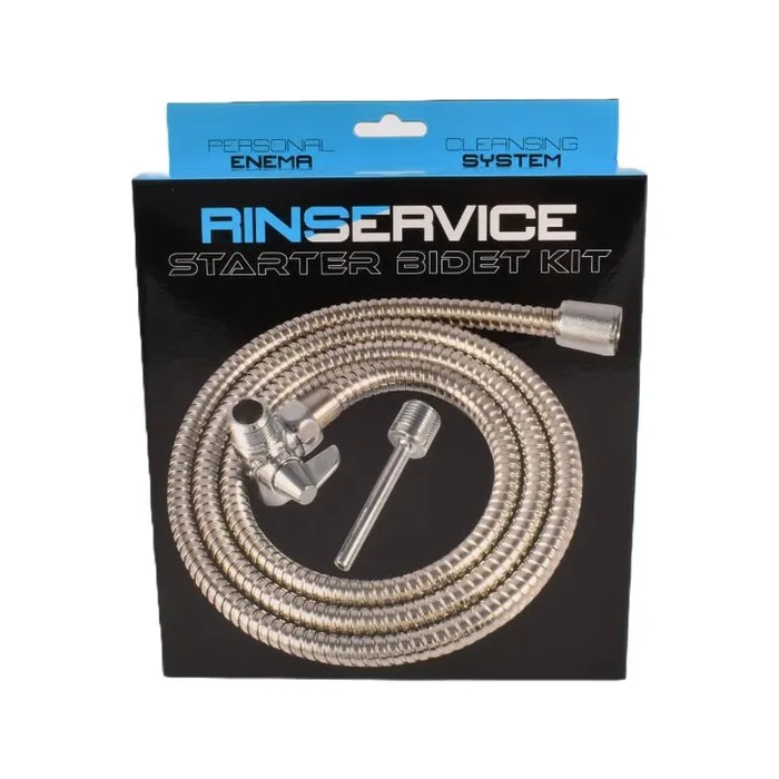 Si Novelties Anal Starter Bidet Kit Silver